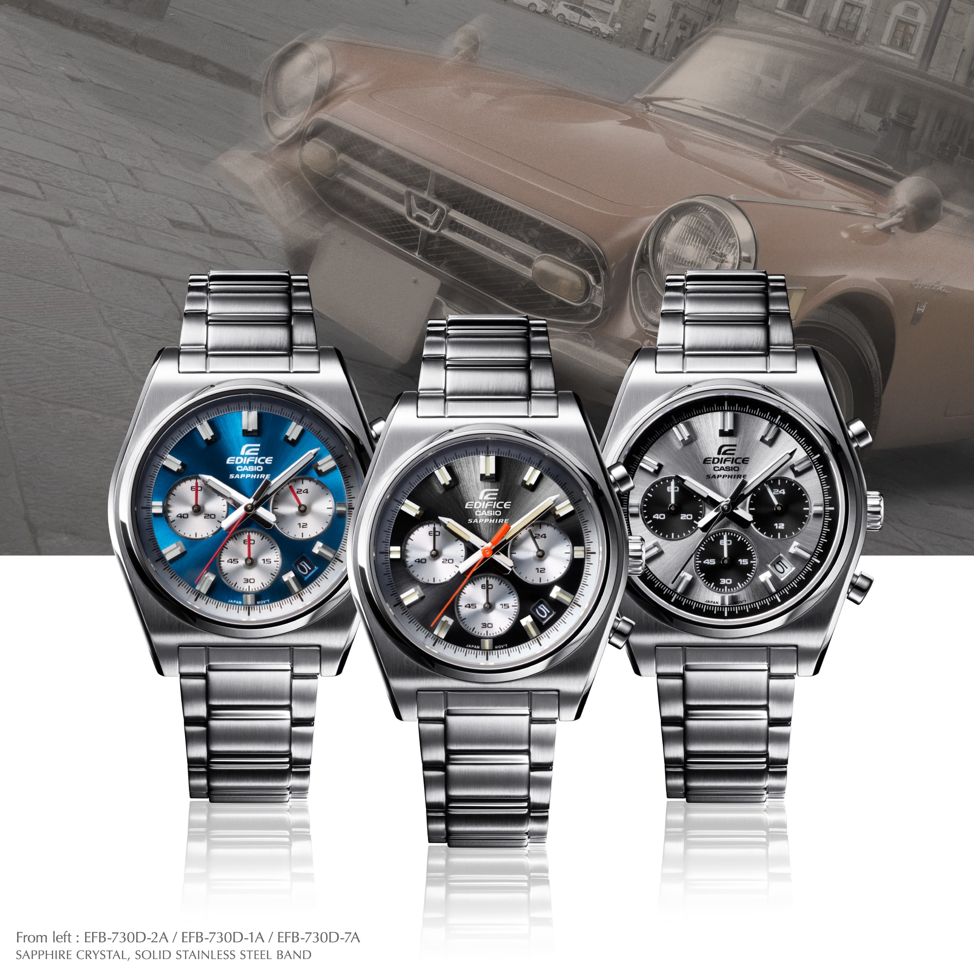 EFB-730D-7AV | EDIFICE Standard Chronograph | CASIO SINGAPORE