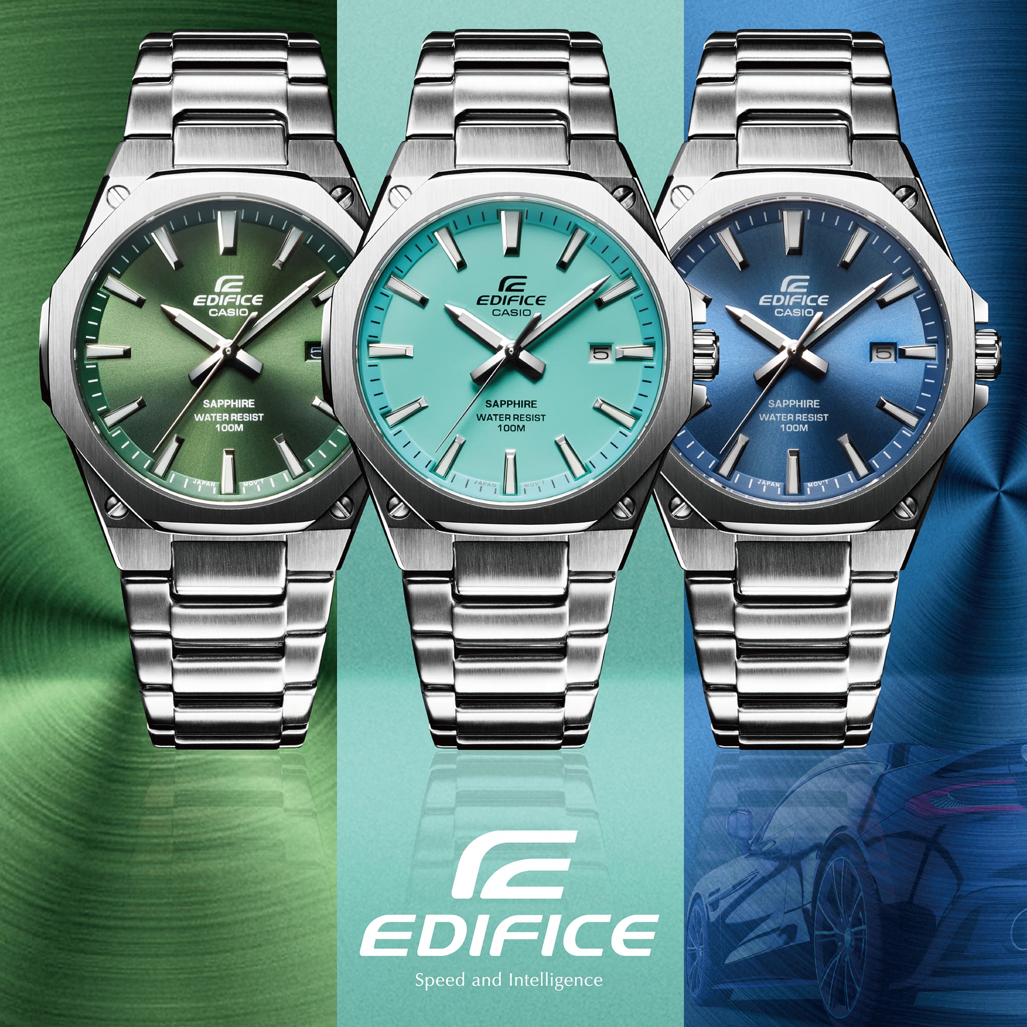 EFR-S108D-2BV | EDIFICE 3-Hand Analog | CASIO SINGAPORE
