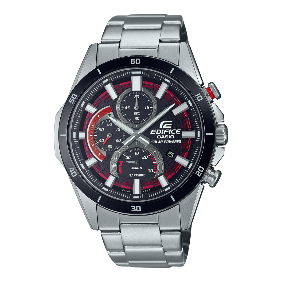 thumbnail image 2 of Casio Edifice EFB108D-1AV Men's Watch – 45mm, Sapphire Crystal, 100M Water Resistant, Date 2 of 5