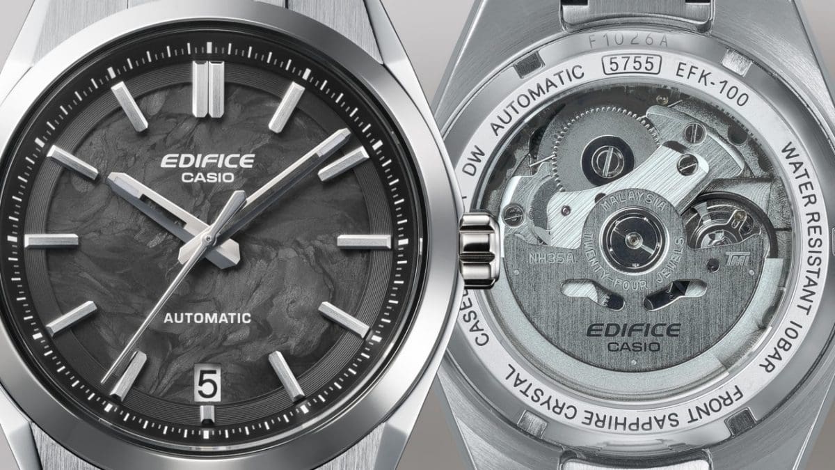 EFK-100CD-1A Mechanical movement: Shown off with a see-through case back #3