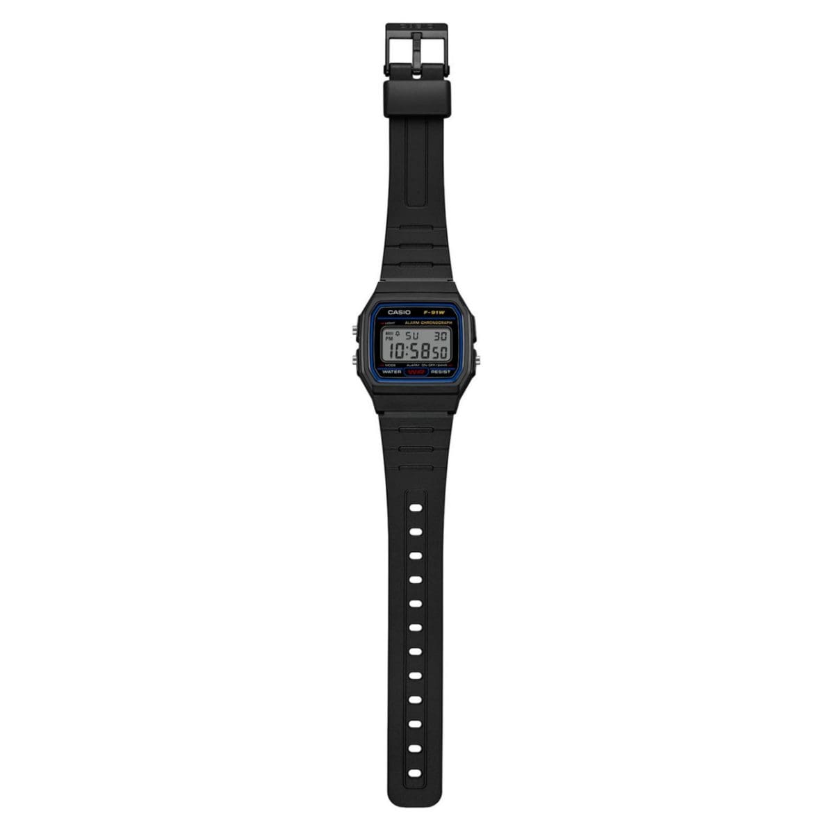 CASIO F-91W-1 Black #7