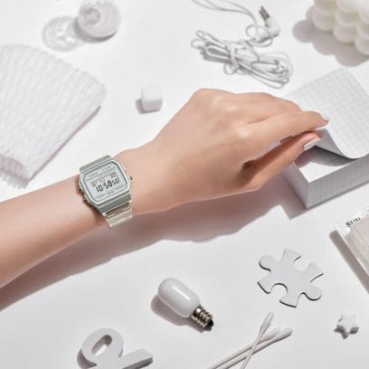 CASIO F-91WS-7 Silver #3