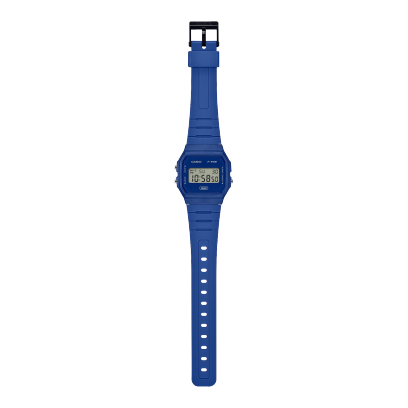 CASIO F-91WB-2A1 Blue, Light blue #3