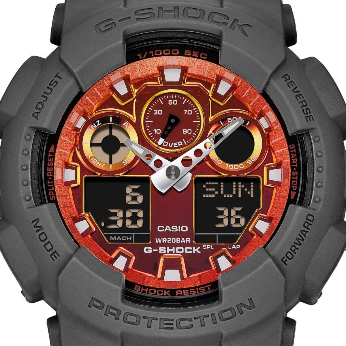G-SHOCK GA-100FL-8A Gray #10