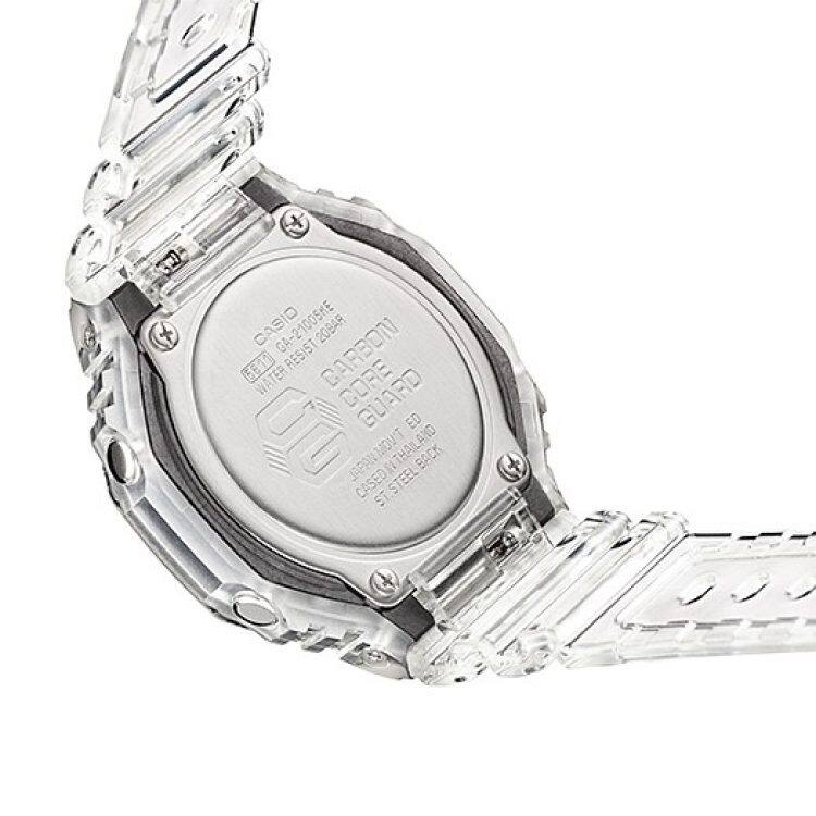 casio stainless steel back water resistant 20 bar