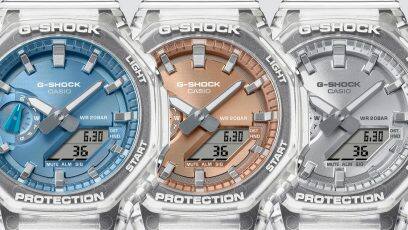 GA-2100BM-7A2 Dial with a touch of color: Adding trend-conscious flair #3