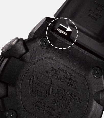 G-SHOCK GA2000-1A9BANDS Black #7
