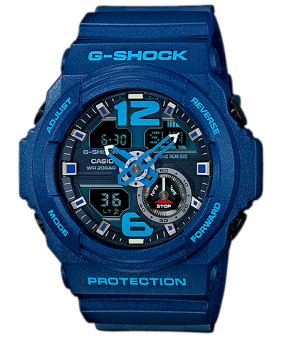 CASIO G-SHOCK GA-310 5357 青 デジタル腕時計！ GA-310-2AJF Support Page | CASIO SINGAPORE