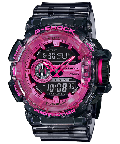 G-SHOCK GA-400SK-1A4 限定モデル　ピンク GA-400SK-1A4 | G-SHOCK ANALOG-DIGITAL GA-400 SERIES | CASIO