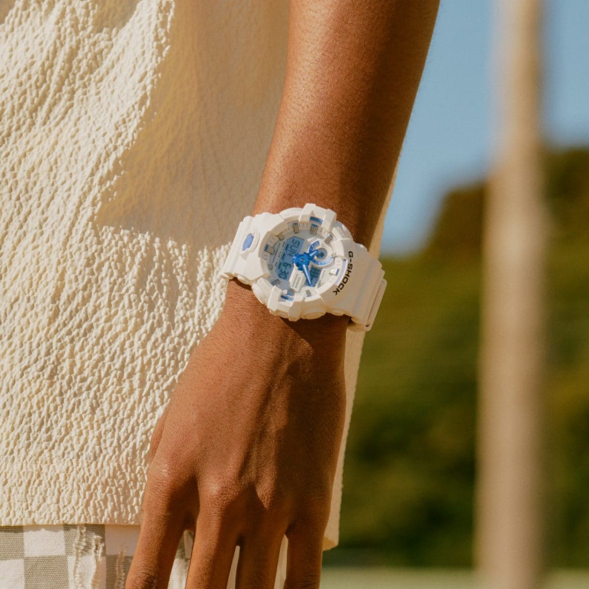 G-SHOCK GA-700HDS-7A White #2