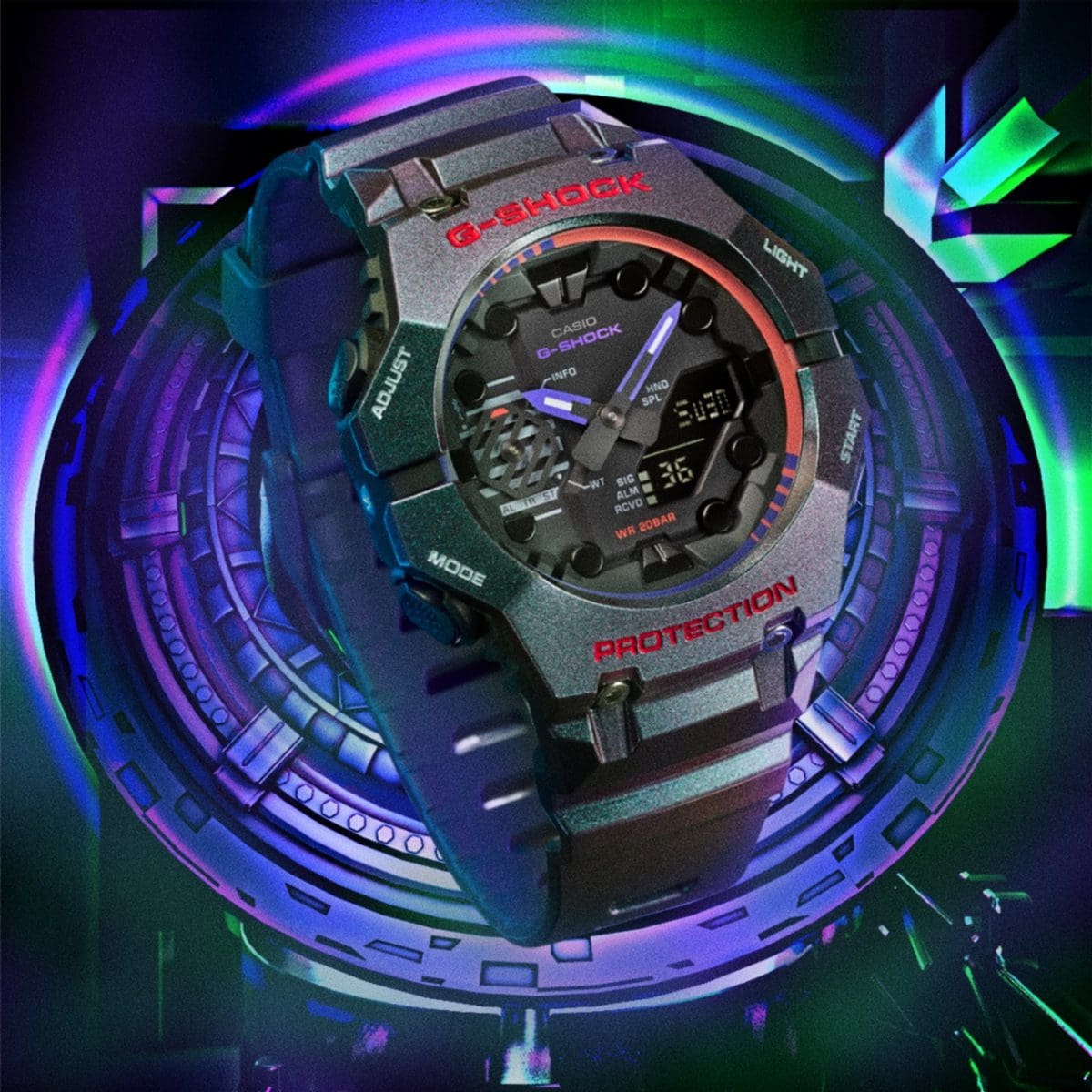 G-SHOCK GA-B001AH-6A Purple #4