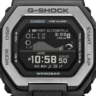 Casio G-Shock G-LIDE GBX-100-8JF Importato Giappone | Orologio Surf Con Grafico Maree E Bluetooth | Grigio