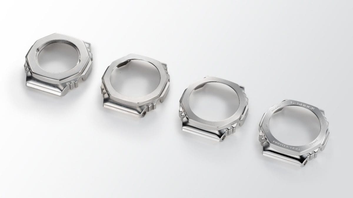 GBM-2100A-4B Metal bezel accentuating an octagonal form #3