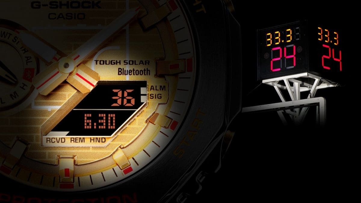 GBM-2100RH-1A The black and red of the LCD is inspired by the game’s ubiquitous 24-second shot clock #5