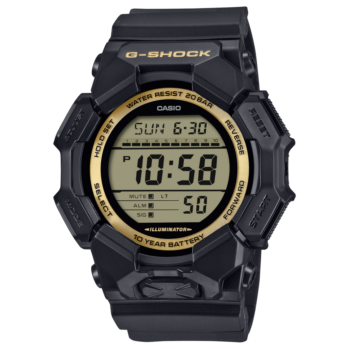 G-SHOCK GD-010GB-1A9 Black #1