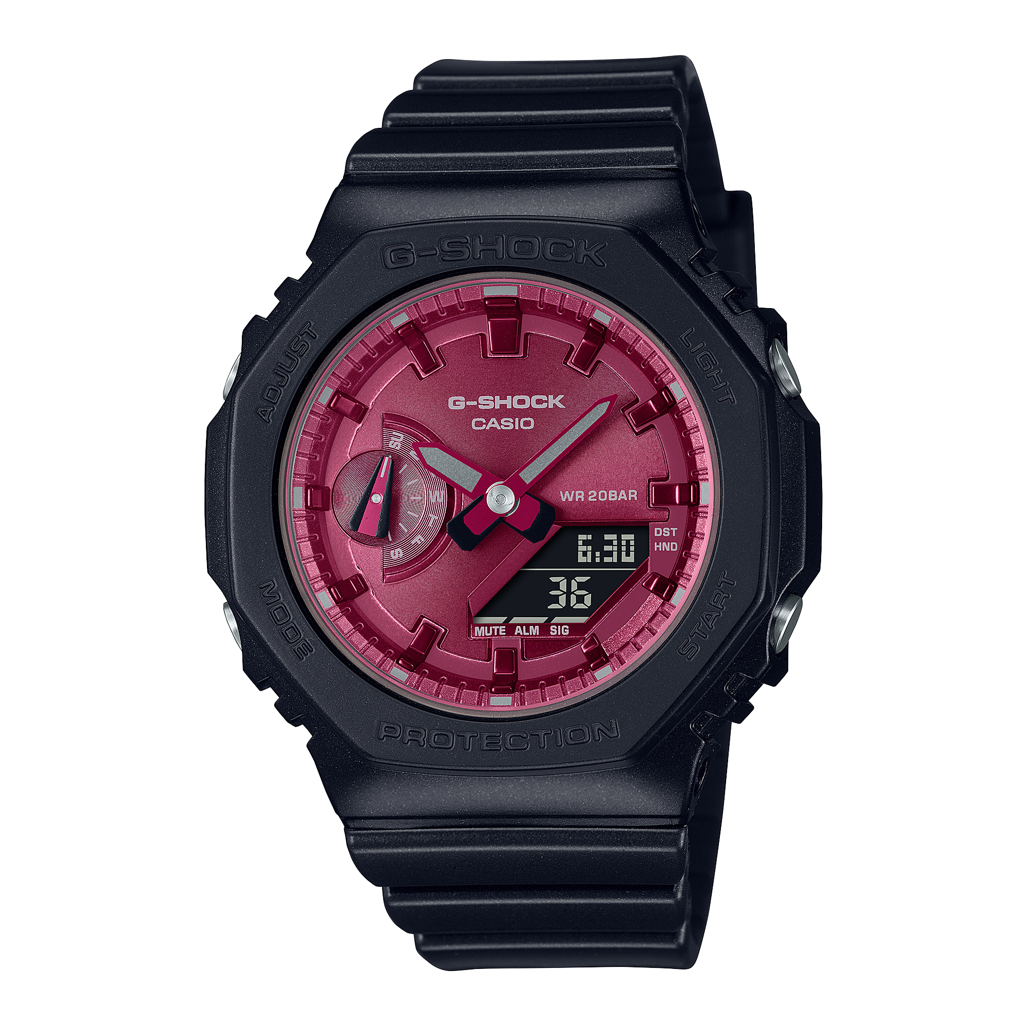 a*a様 カシオ G-SHOCK GMA-S2100RB ブラック×ワインレッド GMA-S2100RB-1A | G-SHOCK ANALOG-DIGITAL WOMEN | CASIO SINGAPORE