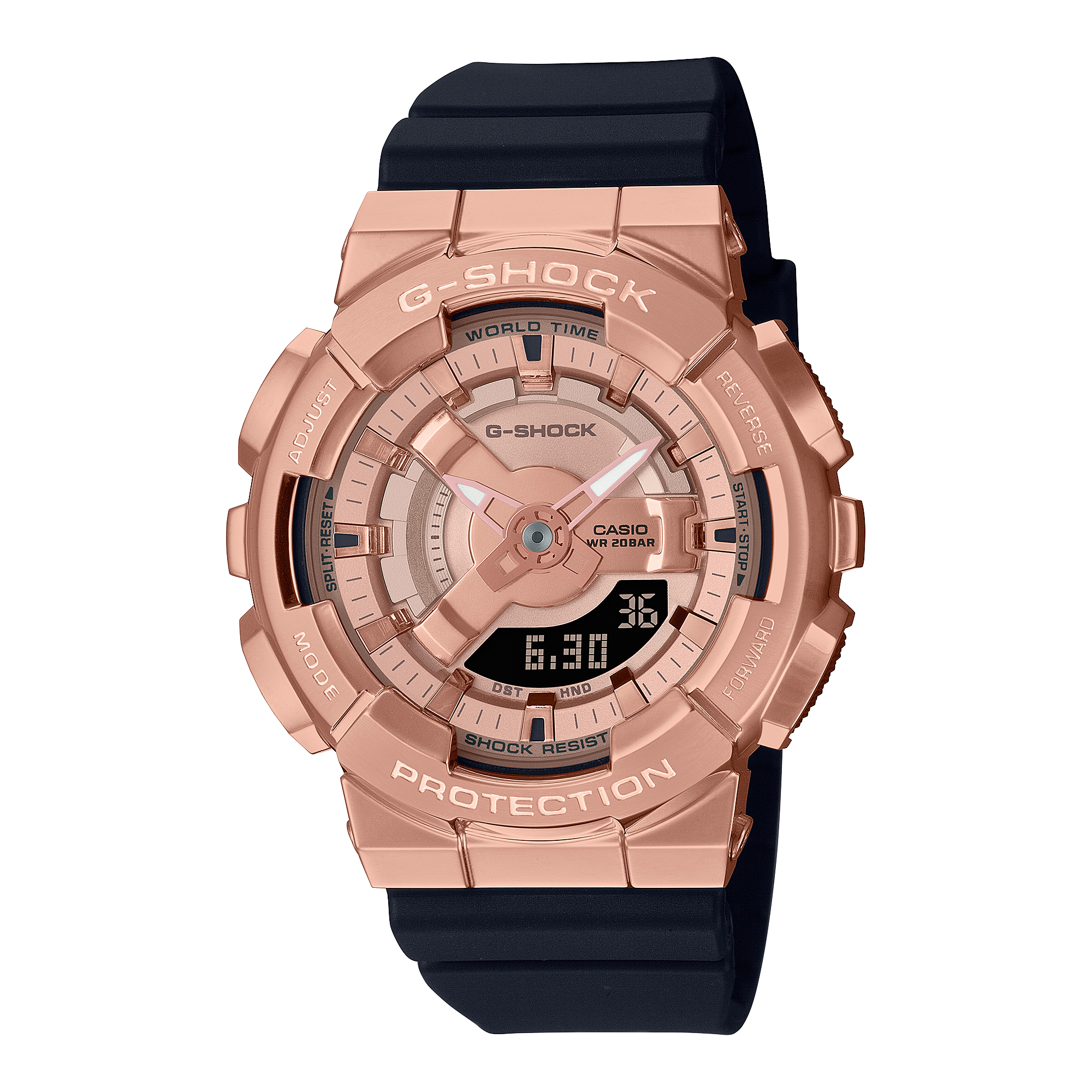 【新品未使用】CASIO:G-SHOCK GM-S110-1ADR GM-S110PG-1A | G-SHOCK ANALOG-DIGITAL WOMEN | CASIO SINGAPORE