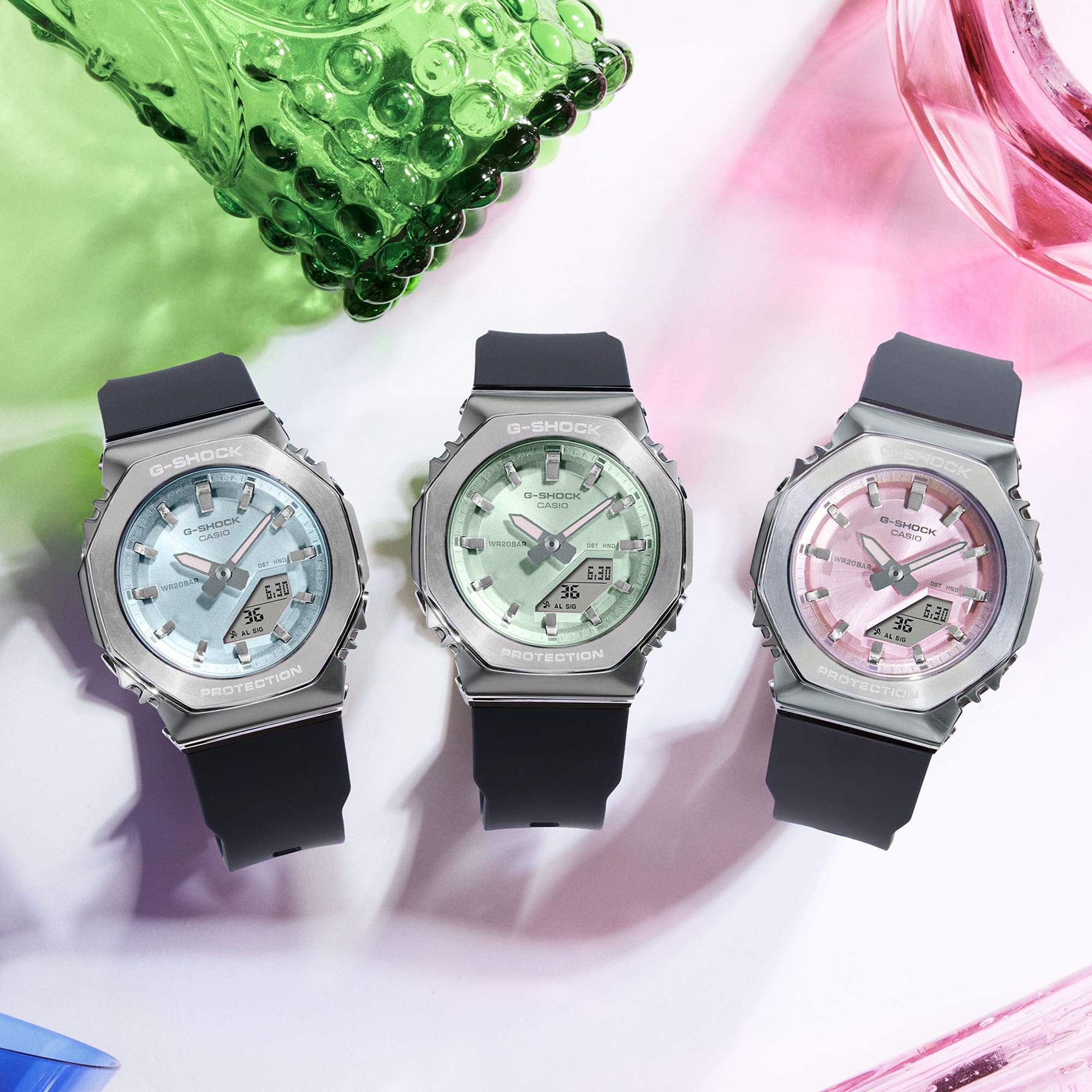 Casio G-Shock GM-S2110-7A9JF | Orologio Design Minimal | Import Giappone 2024 | Resistente 20 ATM E Urti