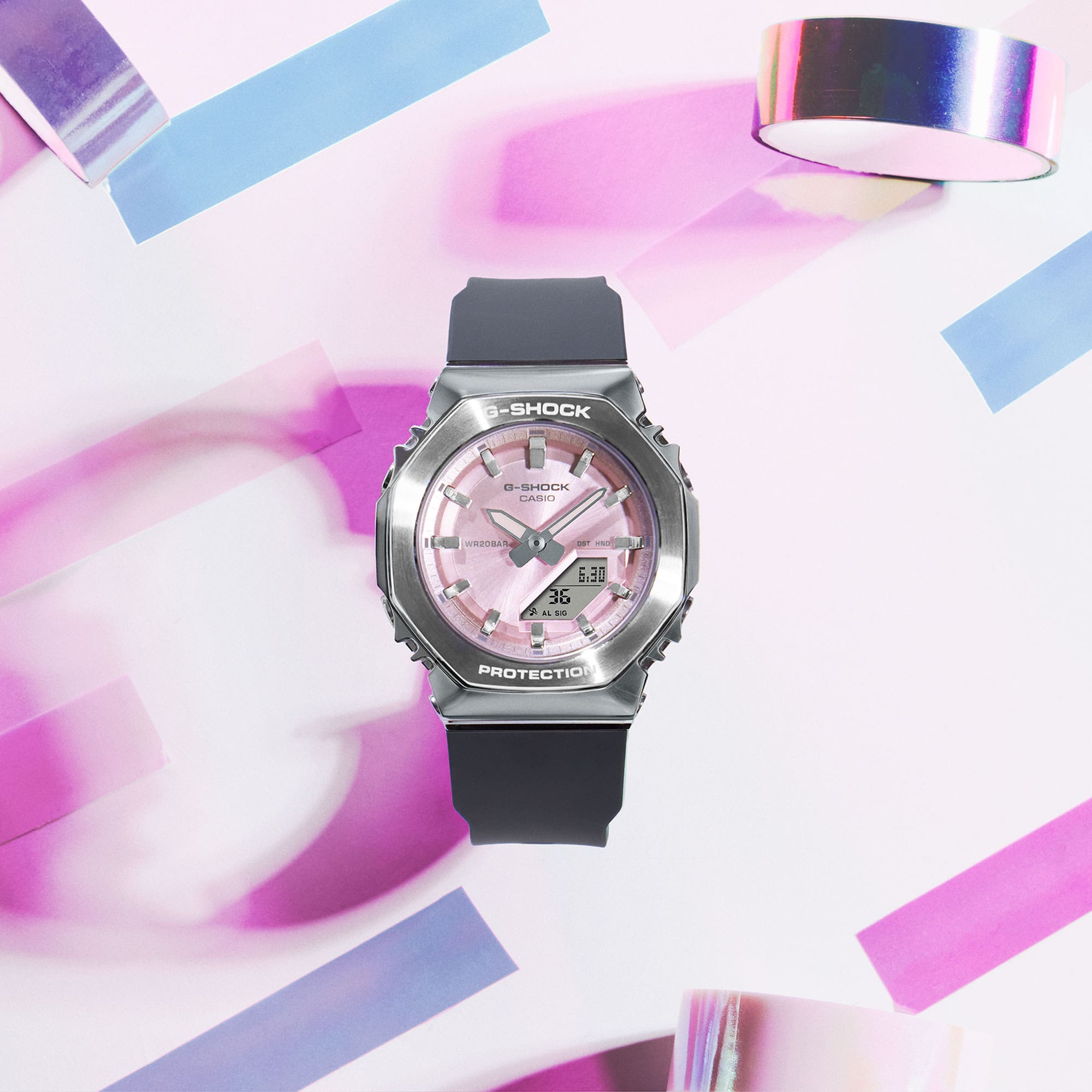 CASIO G-SHOCK GM-S2110-3AJF Digital Analog Watch
