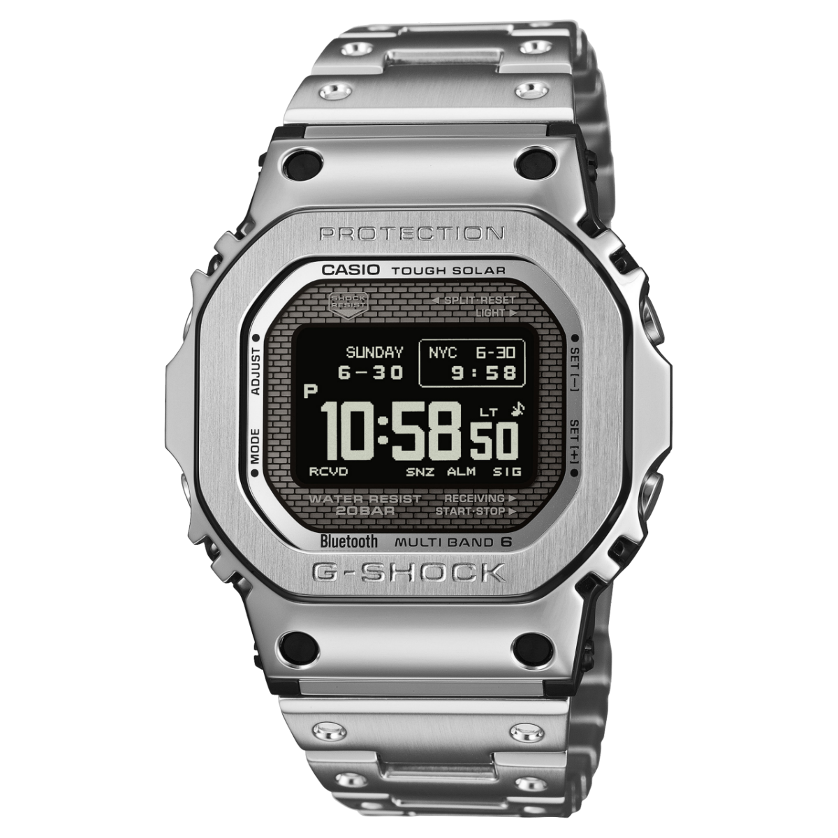 G-SHOCK GMW-BZ5000D-1 Silver #1
