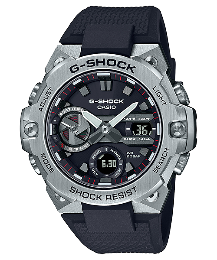 g shock steel