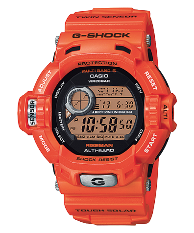 G-SHOCK GW-9200RJ-4JF RISEMAN ライズマン レスキューオレンジ タフ