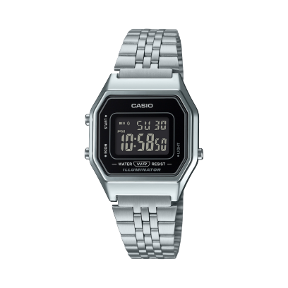 CASIO LA680WA-1B Silver #1