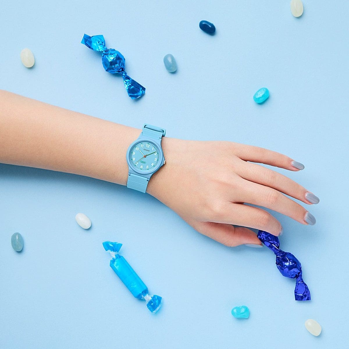 CASIO LQ-24B-2B Blue, Light blue #7