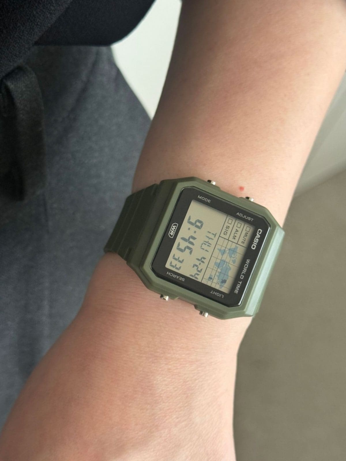 CASIO LF-30W-3A Green #8