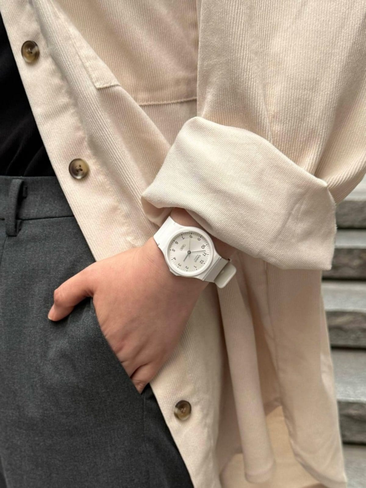 CASIO MQ-24B-7B White #6