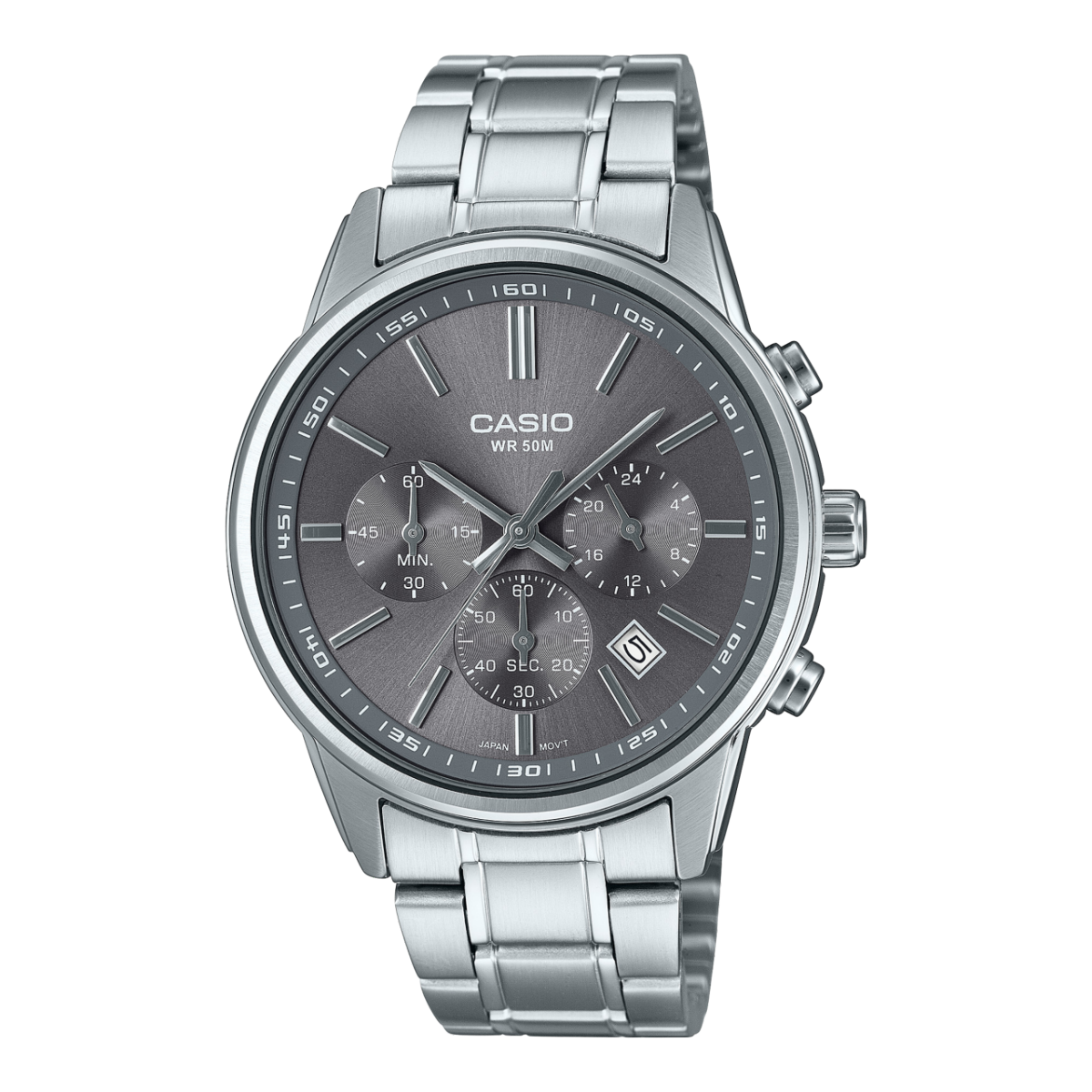 CASIO MTP-E515D-8AV Silver #1