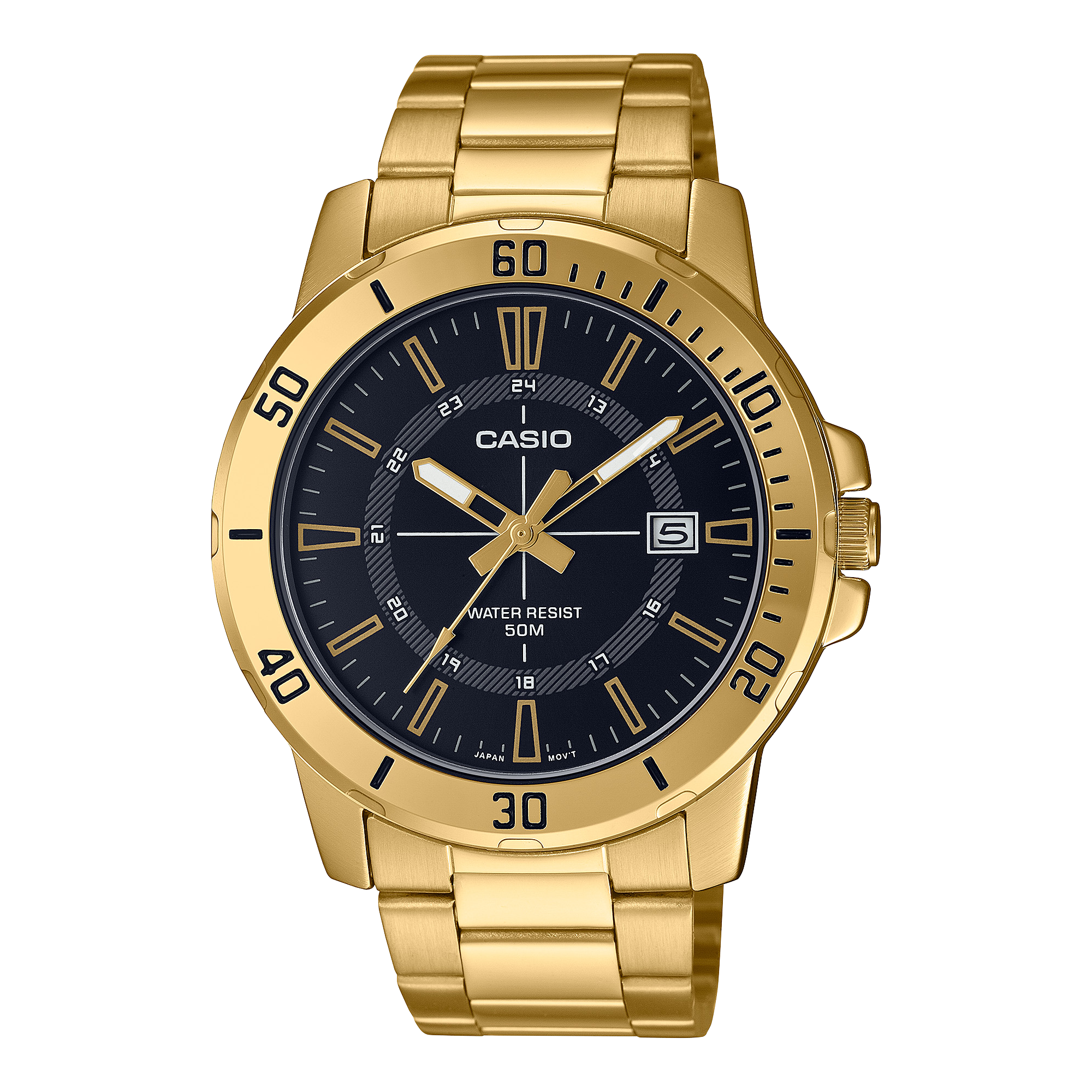 Reloj Casio Análogo Hombre MTP-VD01G-1BV - La Relojería.cl