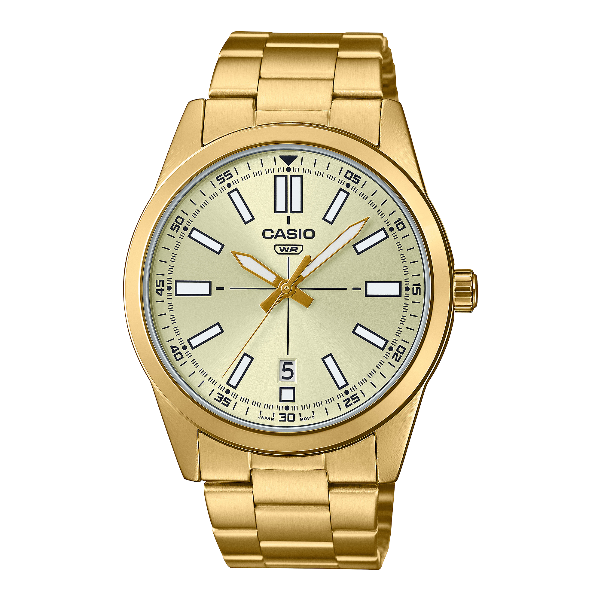 【新品未開封】モフリン　ゴールド　CASIO MTP-VD02G-9E | CASIO SINGAPORE