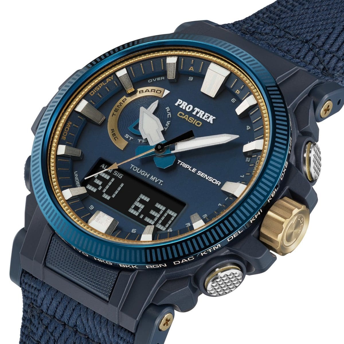 PRO TREK PRW-61SS-2 Blue, Light blue #11