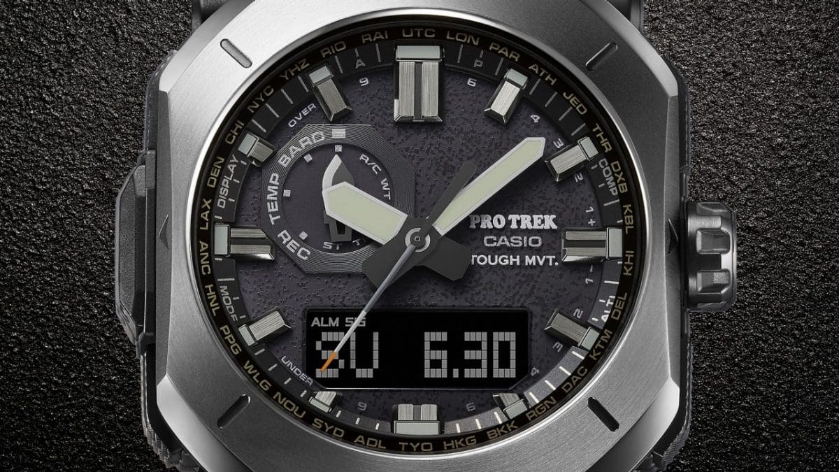 PRW-6900YB-3 Dial design inspired by camping gear #4