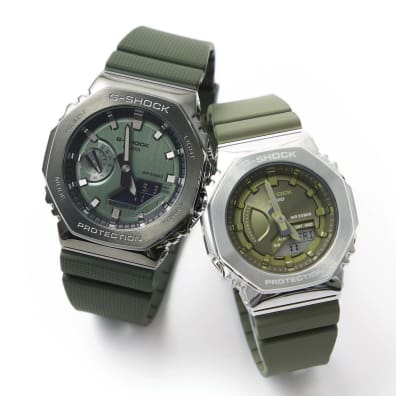 GMA-S2100P-4ADR x GA-2100P-1ADR | CASIO SINGAPORE