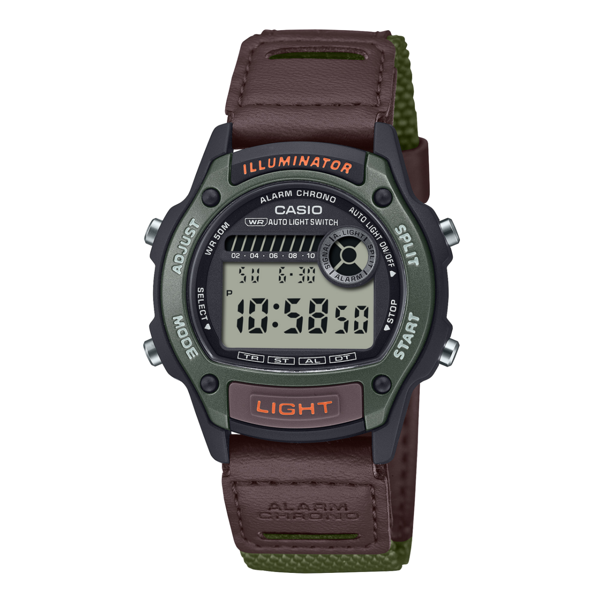 CASIO W-220HF-3AV Green #1