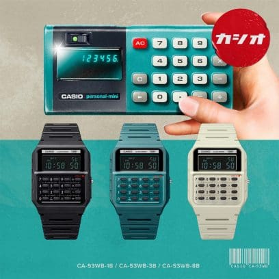 จากด้านซ้าย: CA-53WB-1B, CA-53WB-3B, CA-53WB-8B