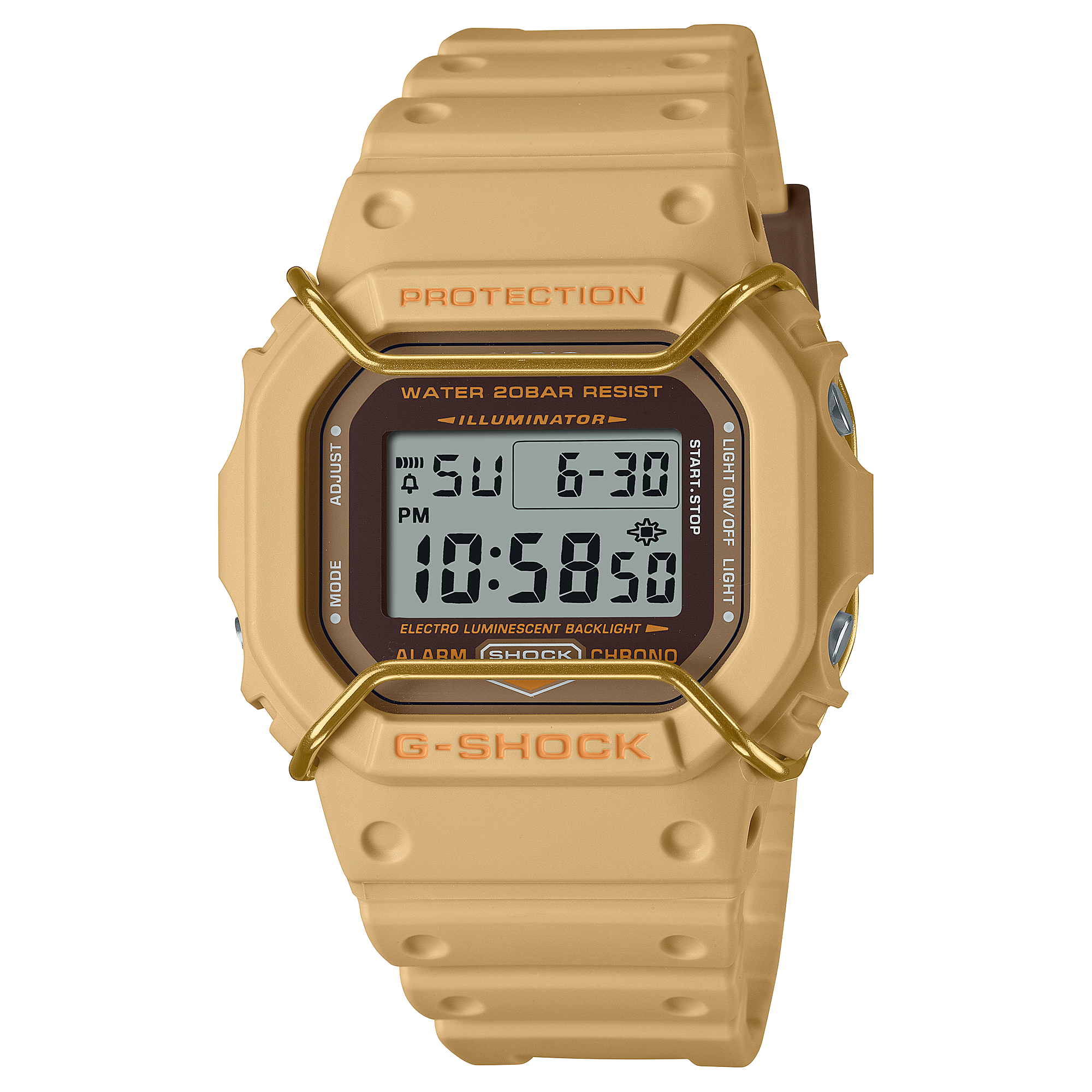 CASIO G-SHOCK DW-5600PT-5JF ベージュ×ブラウン新品 DW-5600PT-5 | G-SHOCK ดิจิตอล ซีรีส์ 5600 | CASIO THAILAND