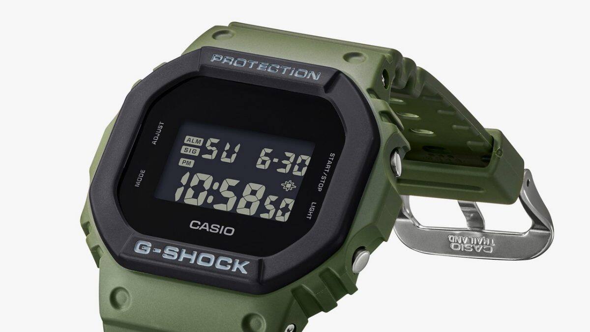 DW-5610UU-3 กรอบแบบมีเลเยอร์เพิ่มความเป็นเอกลักษณ์ให้กับการออกแบบที่โดดเด่น