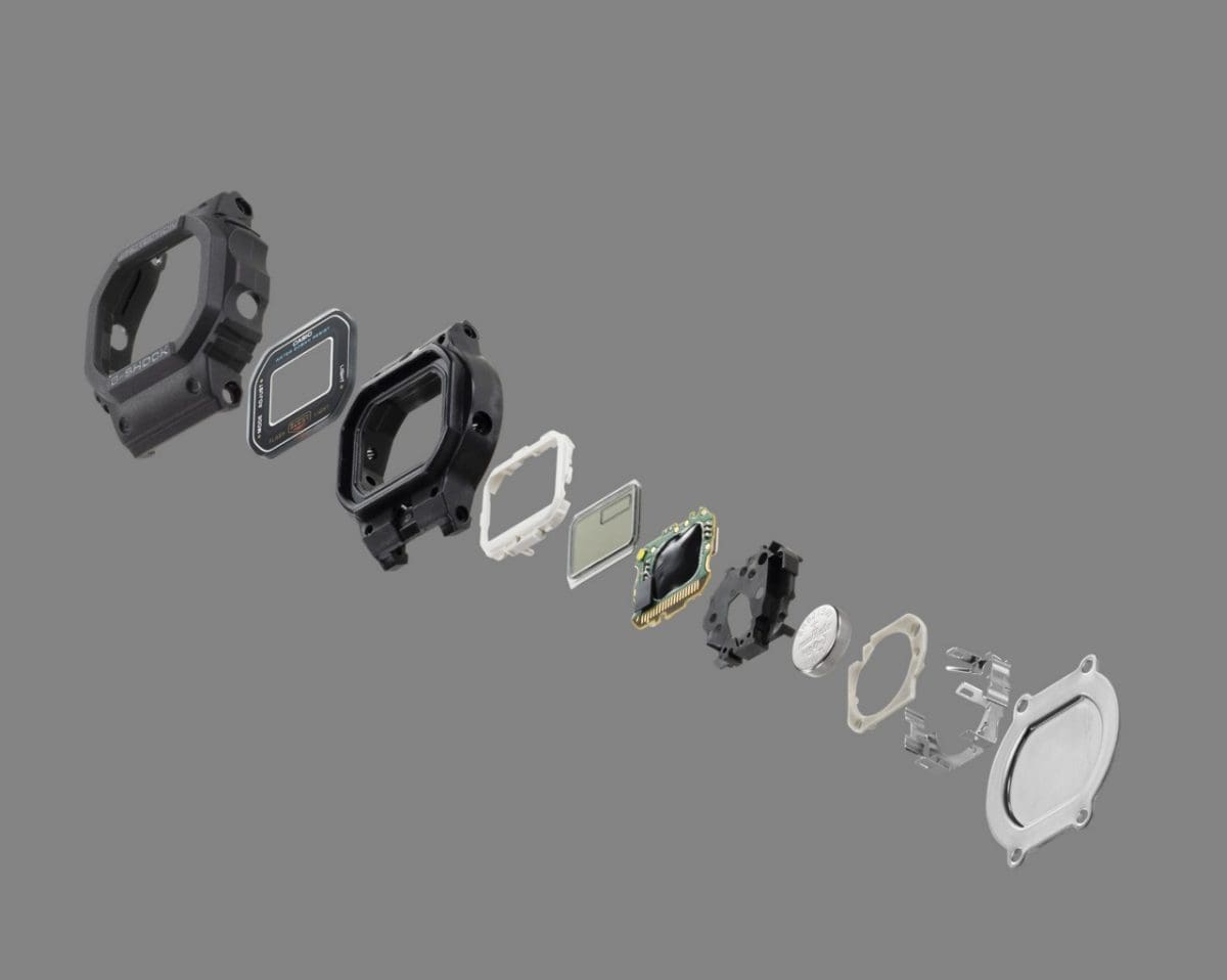 DWN-5600-1 โครงสร้างทนทานต่อแรงกระแทกที่เล็กที่สุดในประวัติศาสตร์ G-SHOCK