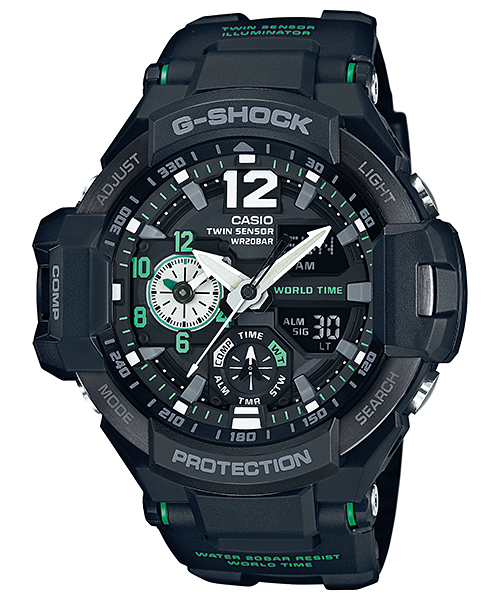 GA-1100-1A3 | G-SHOCK MASTER OF G - AIR GRAVITYMASTER | CASIO THAILAND