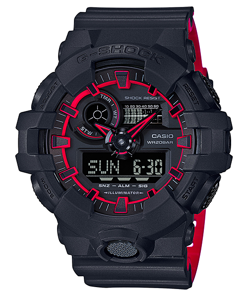GA-700SE-1A4 | G-SHOCK อะนาล็อก-ดิจิตอล ซีรีส์ GA-700 | CASIO THAILAND