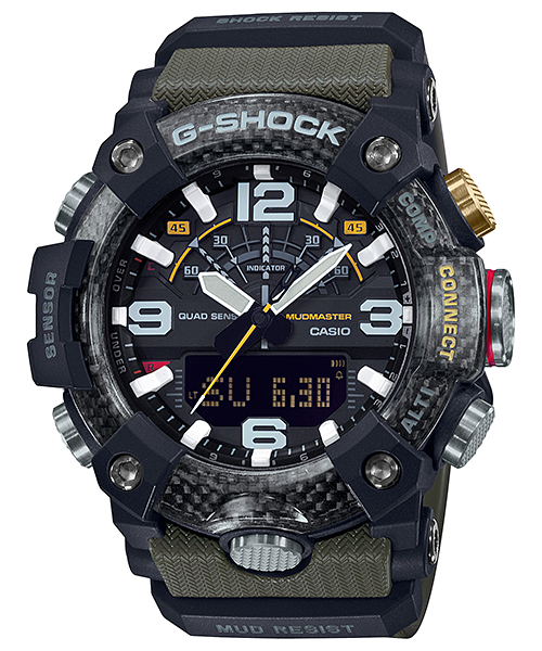 CASIO G-SHOCK MUDMASTER GG-B100 本体 GG-B100-1A3 | G-SHOCK MASTER OF G - LAND MUDMASTER | CASIO THAILAND