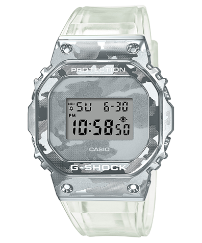 CASIO G-SHOCK GM-5600SCM-1 海外モデル メタルベゼル GM-5600SCM-1 | G-SHOCK G-STEEL ซีรีส์ 5600 | CASIO THAILAND
