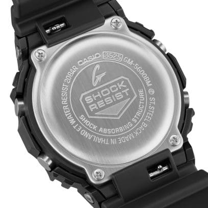 GM-5600BM-1 การสลักที่ฝาหลัง