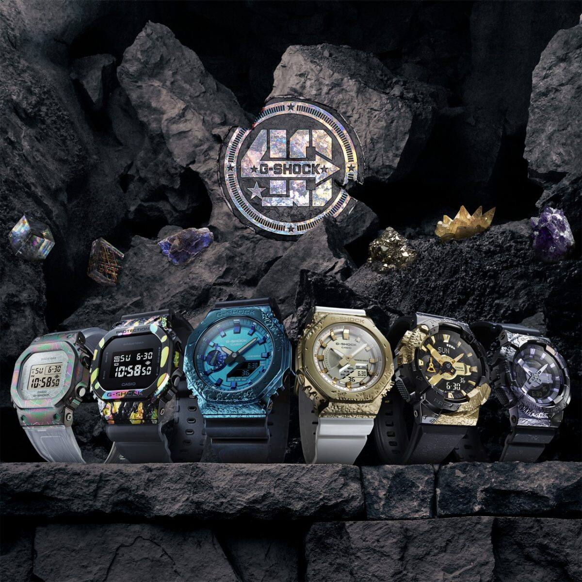 G-SHOCK ฉลองครบรอบ 40 ปี ซีรีส์ Adventure's Stone
