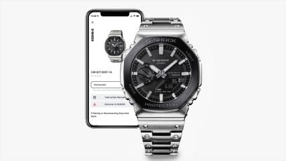 GM-B2100BT-1A การบอกเวลาที่ขับเคลื่อนด้วยพลังงานแสงอาทิตย์พร้อมกับ Bluetooth® สำหรับความถูกต้องและความเชื่อถือที่เพิ่มขึ้น