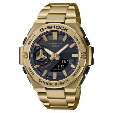 CASIO G-SHOCK GST-B500GD ゴールド GST-B500GD-9A | G-SHOCK G-STEEL ซีรีส์ GST-B500 | CASIO THAILAND