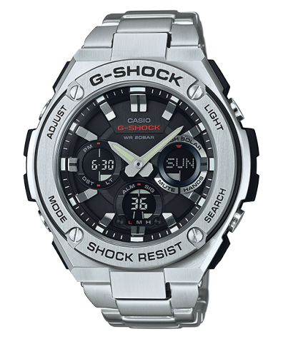 G-SHOCK G-STEEL GST-S110-1A 海外版正規品。 GST-S110D-1A | G-SHOCK G-STEEL ซีรีส์ GST-S110 | CASIO THAILAND